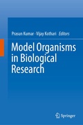 Cover: Model Organisms in Biological Research - Springer