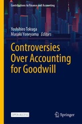 Cover: Controversies Over Accounting for Goodwill - Springer