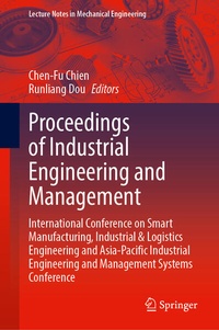 Enlarge image Cover: Proceedings of Industrial Engineering and Management - Springer