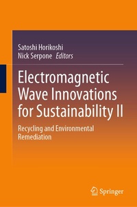Enlarge image Cover: Electromagnetic Wave Innovations for Sustainability II - Springer