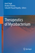 Cover: Therapeutics of Mycobacterium - Springer