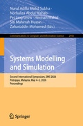 Cover: Systems Modelling and Simulation - Springer