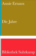 Cover: Die Jahre - Suhrkamp