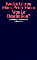 Cover: Was ist Restitution? - Suhrkamp