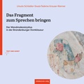 Cover: Das Fragment zum Sprechen bringen - Mitteldeutscher Verlag
