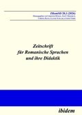 Cover: Zeitschrift f&uuml;r Romanische Sprachen und ihre Didaktik - ibidem