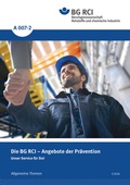 Cover: A 007-2 Die BG RCI- Angebote der Pr&auml;vention - Jedermann-Verlag GmbH