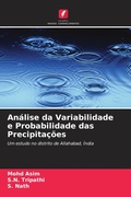 Cover: An&aacute;lise da Variabilidade e Probabilidade das Precipita&ccedil;&otilde;es - Edi&ccedil;&otilde;es Nosso Conhecimento