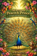 Cover: The Arrogant Peacock Prince : A Jungle Tale About Gratitude (Children Story Time, #2) - H.B Oracle