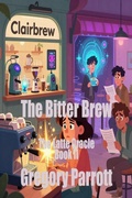 Cover: The Bitter Brew (The Latte Oracle, #2) - Mr Parrott