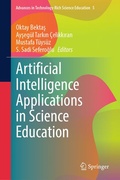 Cover: Artificial Intelligence Applications in Science Education - Springer