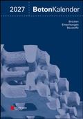Cover: Beton-Kalender. Taschenbuch f&uuml;r Beton-, Stahlbeton und Spannbeton... / Beton-Kalender 2027 (2 Teile) - Ernst & Sohn