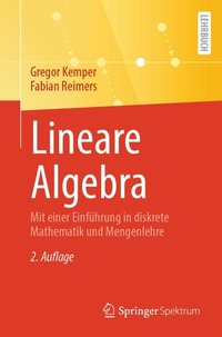Enlarge image Cover: Lineare Algebra - Springer Spektrum