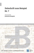 Cover: z.B. Zeitschrift zum Beispiel Nummer 7 - Hagen University Press