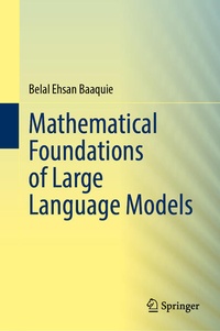 Enlarge image Cover: The Mathematical Foundations of Large Language Models - Springer