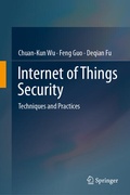 Cover: Internet of Things Security - Springer