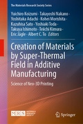 Cover: Creation of Materials by Super-Thermal Field in Additive Manufacturing - Springer