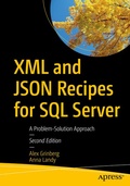 Cover: XML and JSON Recipes for SQL Server - APress