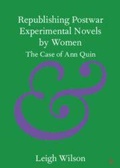 Cover: Republishing Postwar Experimental Novels by Women - Cambridge University Press