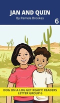 Cover: Jan and Quin - DOG ON A LOG Get Ready! Readers