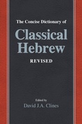 Cover: The Concise Dictionary of Classical Hebrew Revised - Sheffield Phoenix Press Ltd