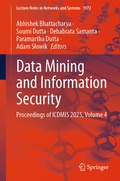 Cover: Data Mining and Information Security - Springer