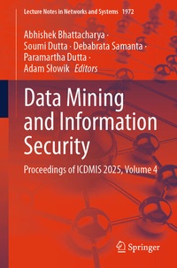Enlarge image Cover: Data Mining and Information Security - Springer