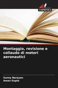 Cover: Montaggio, revisione e collaudo di motori aeronautici - Edizioni Sapienza