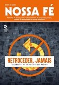 Cover: Retroceder, jamais - Revista do aluno - Editora Cultura Crist&atilde;