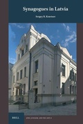 Cover: Synagogues in Latvia - Brill