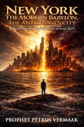 Cover: New York The Modern Babylon, The Antichrist's City: Revelation's Final Empire, Hiding in Plain Sight (The Convergence: The Last Prophetic Hour, #3) - Petrus Vermaak