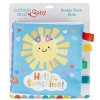 Enlarge image Cover: Hello, Sunshine! Cloth Book - Cottage Door Baby