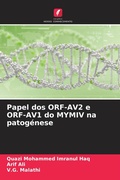 Cover: Papel dos ORF-AV2 e ORF-AV1 do MYMIV na patog&eacute;nese - Edi&ccedil;&otilde;es Nosso Conhecimento