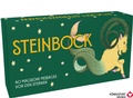 Cover: Pocket Sternzeichen Steinbock -- 40 Karten in Magnetschachtel mit Metallicfolie - Magische Messages von den Sternen - K&ouml;nigsfurt-Urania Verlag
