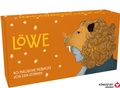 Cover: Pocket Sternzeichen L&ouml;we 40 Karten in Magnetschachtel mit Metallicfolie - Magische Messages von den Sternen - K&ouml;nigsfurt-Urania Verlag