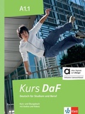 Cover: Kurs DaF A1.1 Kurs- und &Uuml;bungsbuch hybrid - Klett