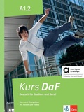 Cover: Kurs DaF A1.2 Kurs- und &Uuml;bungsbuch hybrid - Klett