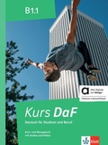Cover: Kurs DaF B1.1 Kurs- und &Uuml;bungsbuch hybrid - Klett