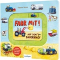 Cover: Meine Schiebebahn-Pappe (Soundbuch): Fahr mit auf dem Bauernhof - Esslinger