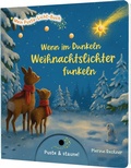 Cover: Mein Puste-Licht-Buch: Wenn im Dunkeln Weihnachtslichter funkeln - Esslinger