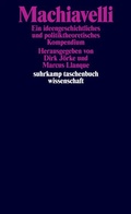 Cover: Machiavelli - Suhrkamp