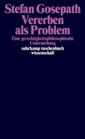 Cover: Vererben als Problem - Suhrkamp