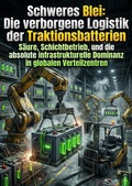 Cover: Schweres Blei: Die verborgene Logistik der Traktionsbatterien - epubli