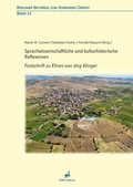 Cover: Sprachwissenschaftliche und kulturhistorische Reflexionen - PeWe-Verlag