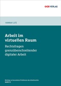 Cover: Arbeit im virtuellen Raum - &Ouml;GB Verlag