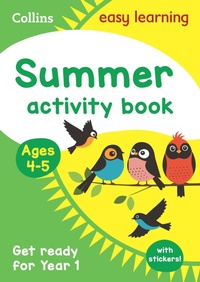 Enlarge image Cover: Reception to Year 1 Summer Activity Book with stickers - Collins