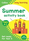 Cover: Year 2 to Year 3 Summer Activity Book with stickers - Collins