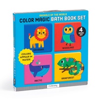 Enlarge image Cover: Animals Of The World Color Magic Bath Book Set - Mudpuppy Press