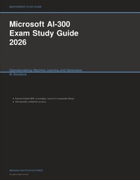 Enlarge image Cover: Microsoft AI-300 Exam Study Guide 2026 - Meridian Certification Press