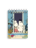 Cover: Moomins on the Riviera (Spiral Bound Pocket Notebook) - Flame Tree Publishing